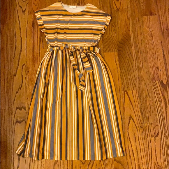 orange creek Dresses & Skirts - Midi Dress with Tie Waist from a local boutique